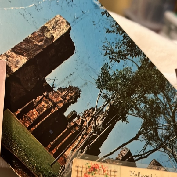 Postcards religious the gift of the Sun, stamps, Bible verses, Sunday school - Picture 5 of 6